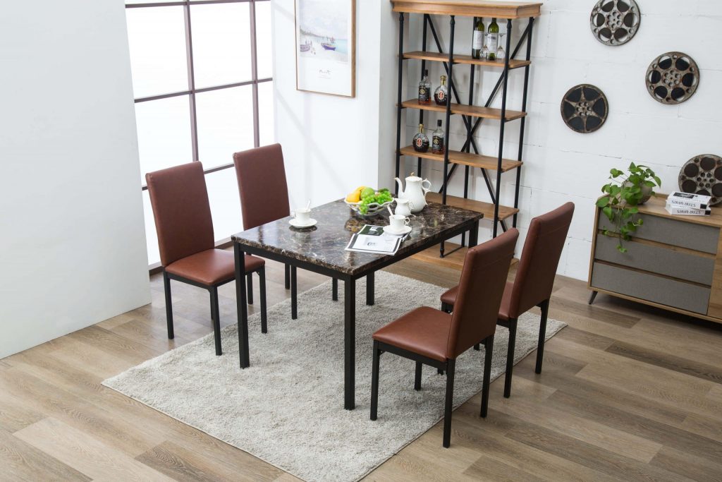 Arjen 5pc Dining Set