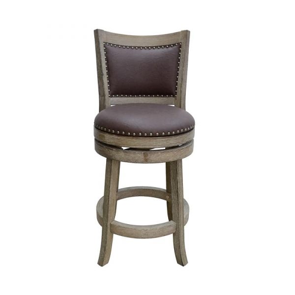 Cantabria Wire-Brush Swivel Stool
