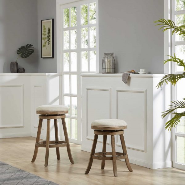Fenton Backless Swivel Stool