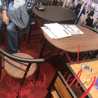 Table Set with 2 Chairs