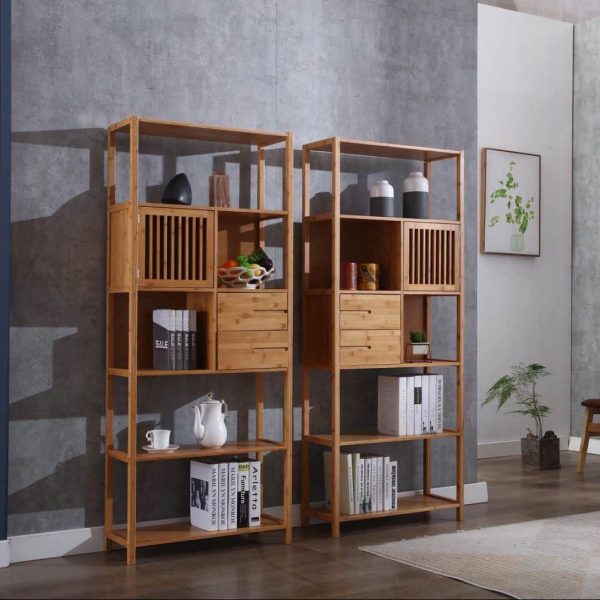 Selma Bamboo Bookcase
