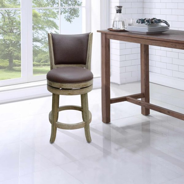 Toledo Wire-Brush Swivel Stool